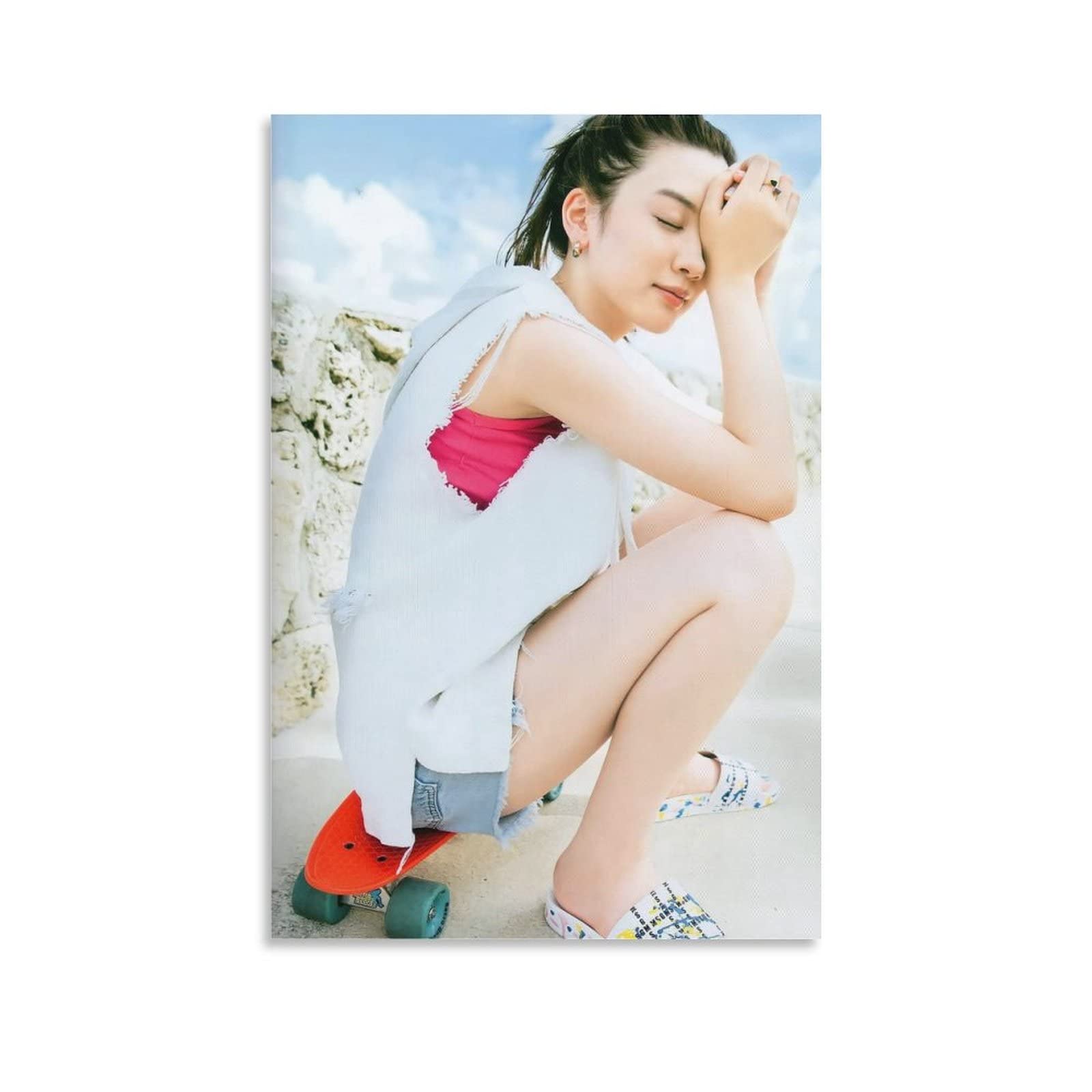 永野芽郁　ポップ　パネル　ボード 永野芽郁、渋谷HMVをお忍び訪問していた 写真集『moment
